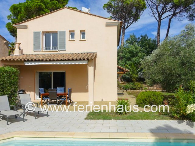 Ferienhaus mit privatem Pool, strandnah, Privatdomaine, Les Issambres, Südfrankreich